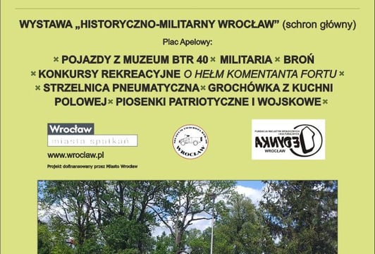 Piknik wojskowy w forcie Wrocław nr 9