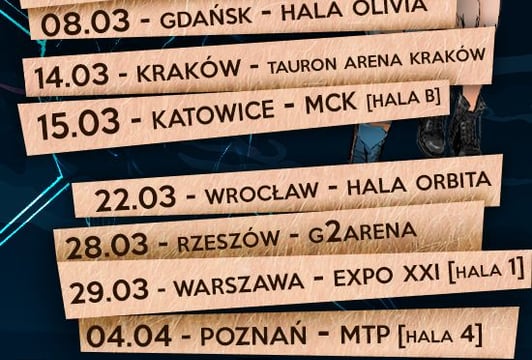 Nocny Kochanek świętuje 10-lecie! Jubileuszowa trasa koncertowa Zdrajców Metalu!