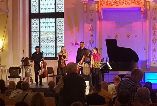 Koncert finałowy I części letniego Festiwalu Pory Roku w Synagodze