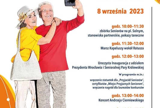 Dni Seniora Wrocław 2023 – uroczystość otwarcia