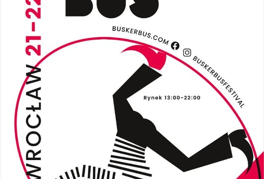 Plakat Festiwalu BuskerBus