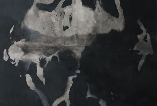 Jacek Wasilewski, Ślepowidzenie, akryl na płótnie, 180x130cm, 2021