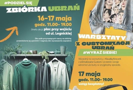 Akcja „Dobre Rzeczy” w Magnolia Park – zamień ubrania na pomoc