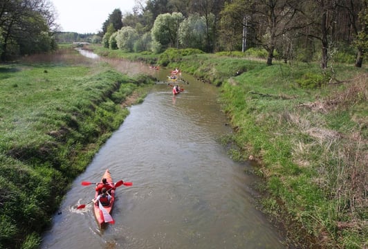 Spływ kajakowy rzeką Widawą z KayakTours.pl
