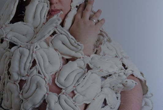 Fragment wystawy "Dom" Irminy Murawskiej