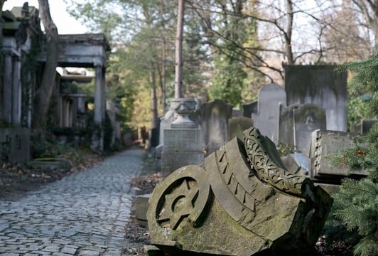 Stary Cmentarz Żydowski przy Ślężnej - Muzeum Sztuki Cmentarnej