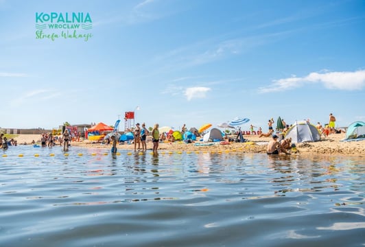 Kopalnia Wrocław – obiekt rekreacyjny z miejscami wyznaczonymi do kąpieli