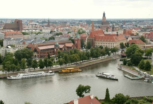 „Parostatkiem w piękny rejs“ – spacer po Wrocławiu z rejsem po Odrze. Zwiedzanie z licencjonowanym przewodnikiem 2 h