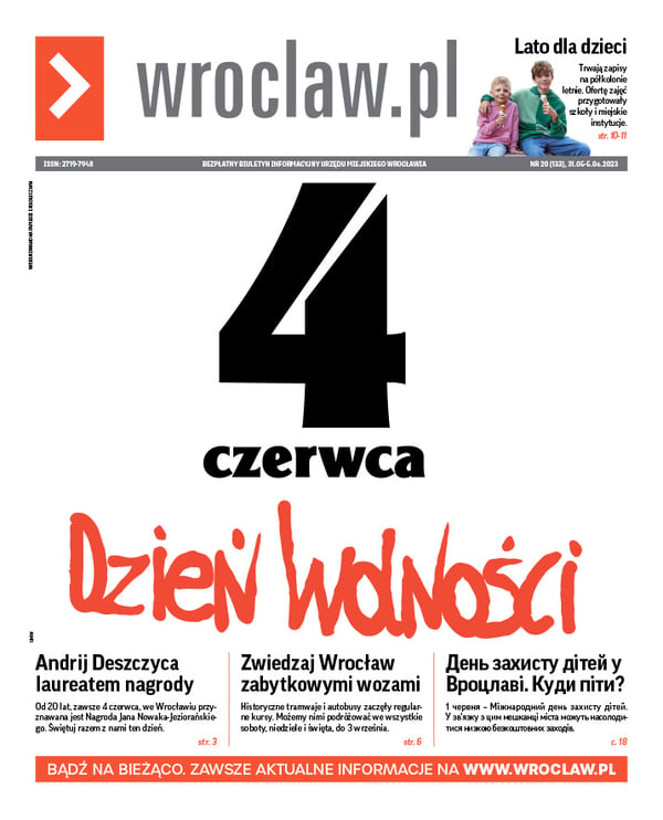 Zdjecie okładki biuletynu - 4 czerwca Dzień Wolności