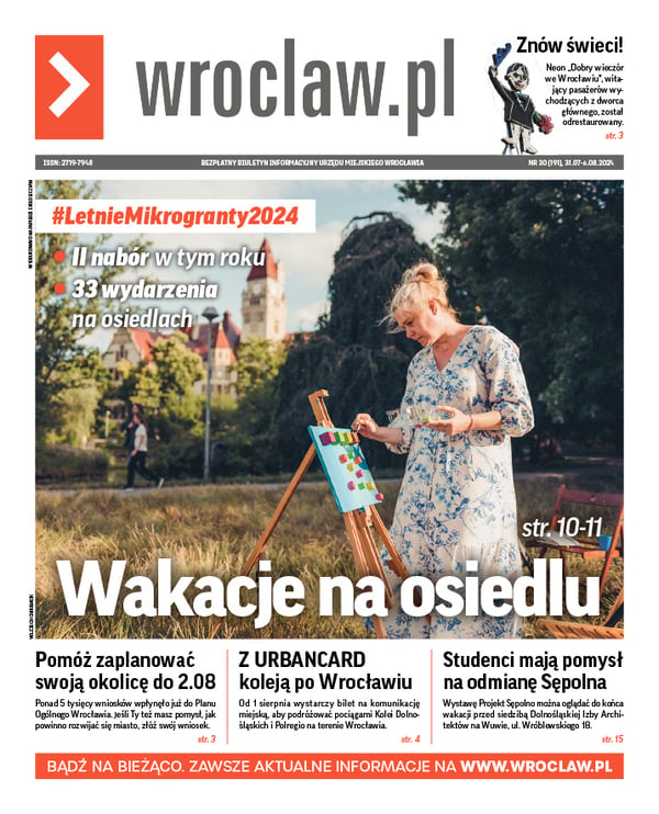 Zdjecie okładki biuletynu - Malowanie w parku Tołpy