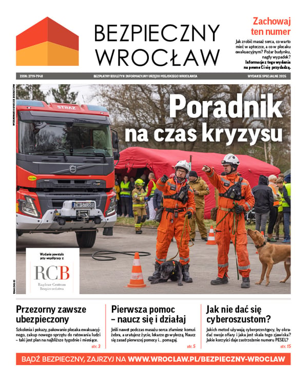 Zdjecie okładki biuletynu - Służby w trakcie próbnej ewakuacji DPS przy ul. Rędzińskiej