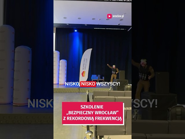 Wideo - Bezpieczna ewakuacja, pierwsza pomoc - szkolenie Bezpieczny Wroclaw znów przyciągnęło tłumy!