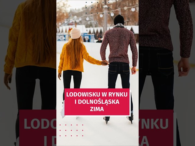 Wideo - W Rynku budują lodowisko, a Dolny Śląsk zaprasza na ferie  #wroclaw