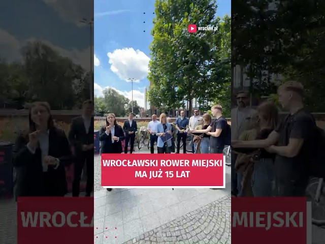 Wideo - Wrocławski Rower Miejski ma już 15 lat! Z okazji urodzin będą konkursy z nagrodami #wroclaw