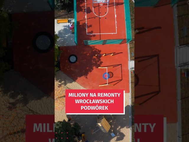 Wideo - Miliony na remonty wrocławskich podwórek. Sprawdź, które się zmienią! #wroclaw
