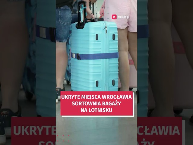 Wideo - Co dzieje się z bagażem po odprawie? Zobaczcie sami! #ukrytemiejscawroclawia #wrocław