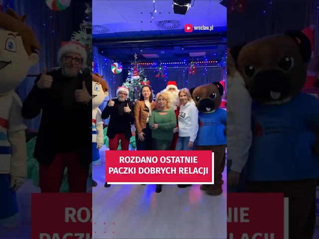 Wideo - Ostatnie paczki dobrych relacji trafiły do najbardziej potrzebujących #wroclaw