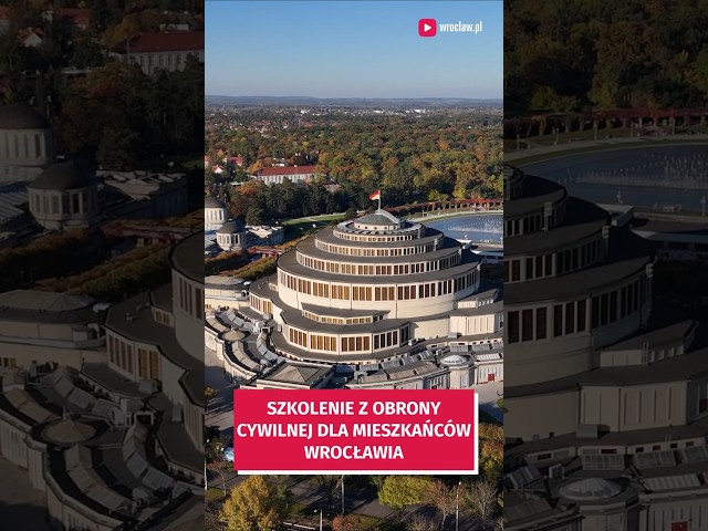 Wideo - Szkolenie z obrony cywilnej dla mieszkańców przyciągnęło tłumy!  #wroclaw