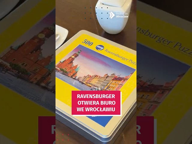 Wideo - Duży producent puzzli z Niemiec wchodzi do Wrocławia i zatrudni specjalistów #wroclaw