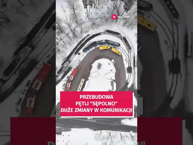 Wideo - Budowa TAT na Swojczyce. Rusza przebudowa pętli na Sępolnie. Zmiany w kursowaniu komunikacji
