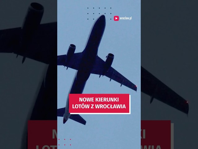 Wideo - Wizzair ogłasza nowe kierunki lotów z Wrocławia! Są hity #wroclaw #airport #podróże
