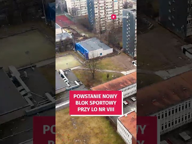 Wideo - Przy LO 8 będzie nowy blok sportowy! #wroclaw