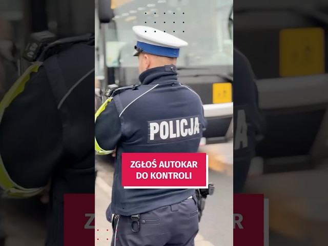 Wideo - Zgłoś autokar do kontroli – bezpieczeństwo dzieci jest najważniejsze!
