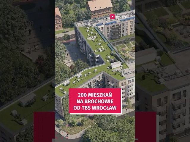 Wideo - TBS wybuduje 200 mieszkań na Brochowie!  #wroclaw
