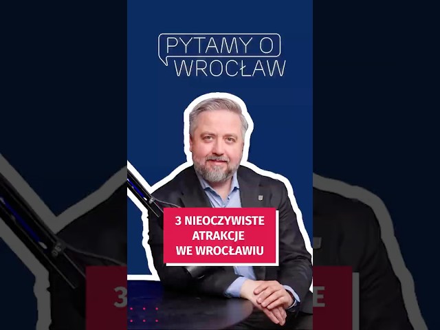 Wideo - TOP 3 nieoczywiste atrakcje turystyczne we Wrocławiu #wroclaw