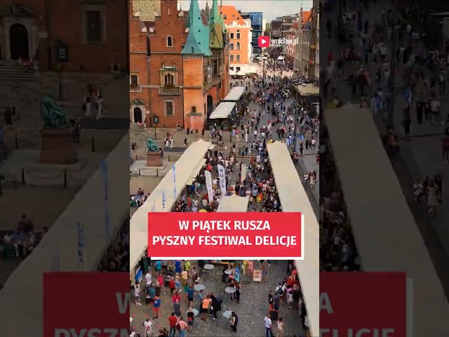 Wideo - Festiwal Delicje. Przyjdź skosztować lokalnej kuchni! #wroclaw