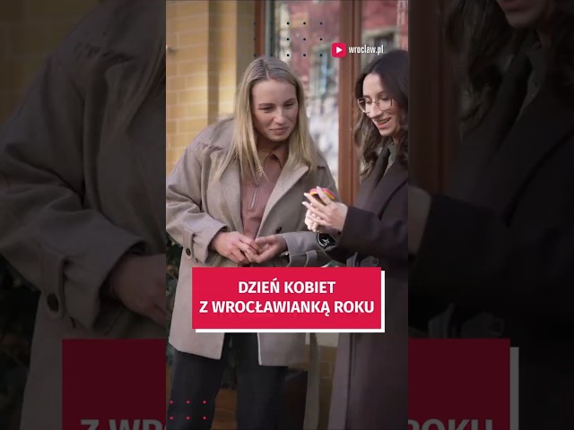 Wideo - Wrocławianka Roku z ważnymi życzeniami dla kobiet