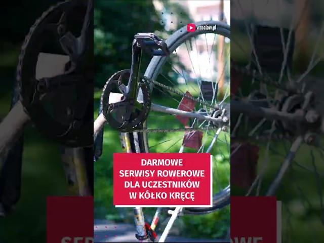 Wideo - Darmowy serwis rowerowy dla uczestników kampanii "W kółko kręcę"!