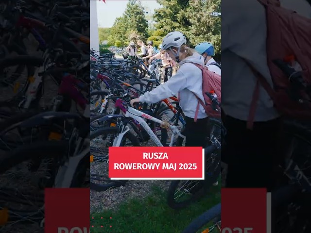 Wideo - Rusza rywalizacja "Rowerowy Maj"! Kręć kilometry i zgarniaj nagrody