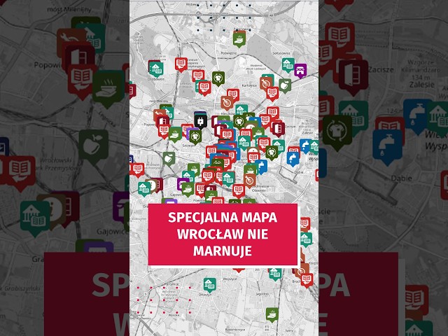 Wideo - Sprawdź tę wyjątkową mapę! Wrocław nie marnuje  #wroclaw