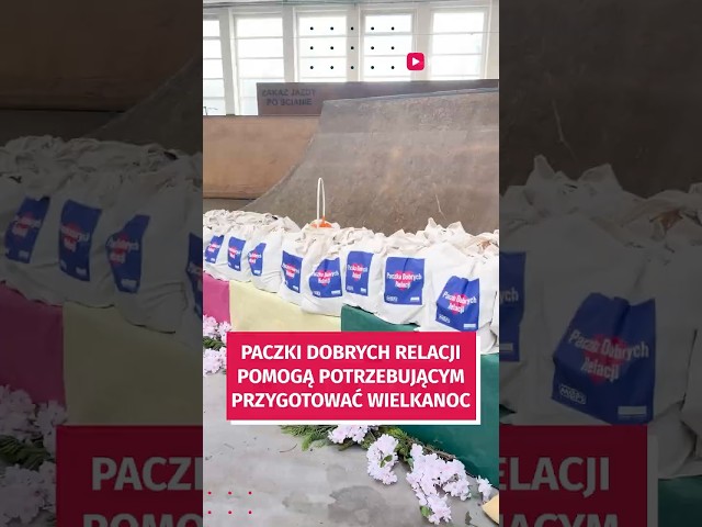 Wideo - Wielkanocne Paczki Dobrych Relacji trafiły do potrzebujących #wroclaw