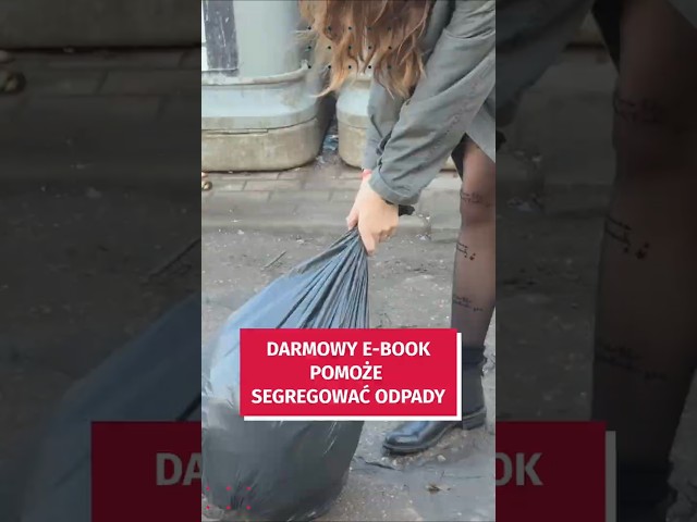 Wideo - Darmowy e-book pomoże segregować odpady  #wroclaw