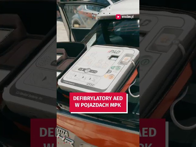 Wideo - Nowość! Defibrylatory dostępne we wrocławskim MPK - to może uratować życie!