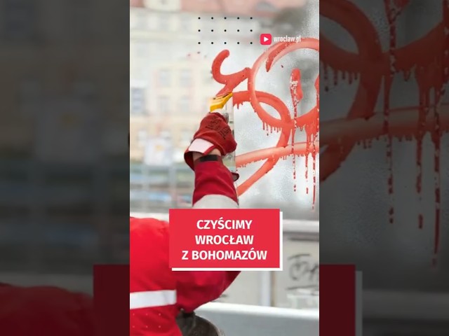 Wideo - MPK czyści Wrocław z bohomazów - przystanek po przystanku w akcji Picasso 2.0. #wroclaw