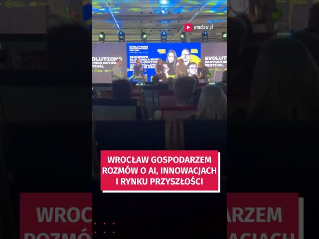 Wideo - Wrocław gospodarzem rozmów o nowych technologiach i AI #wroclaw