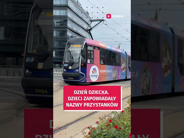 Wideo - Tylko dziś! Dzieci zapowiadają nazwy przystanków w MPK #wroclaw