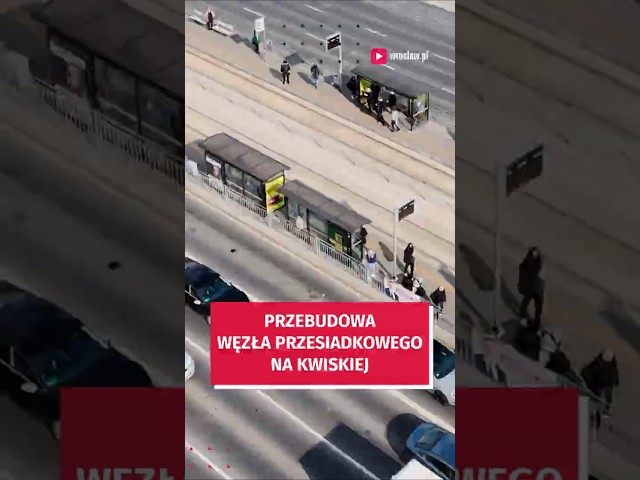 Wideo - Będzie remont węzła przy Kwiskiej. Nie poznanie tego miejsca! #wroclaw