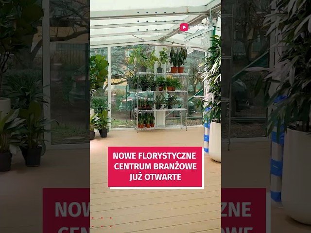 Wideo - To jest raj dla przyszłych florystów! Branżowego Centrum Umiejętności otwarte!