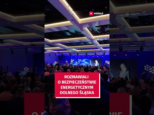 Wideo - Rozmawiali o bezpieczeństwie energetycznym Wrocławia i Dolnego Śląska #wroclaw