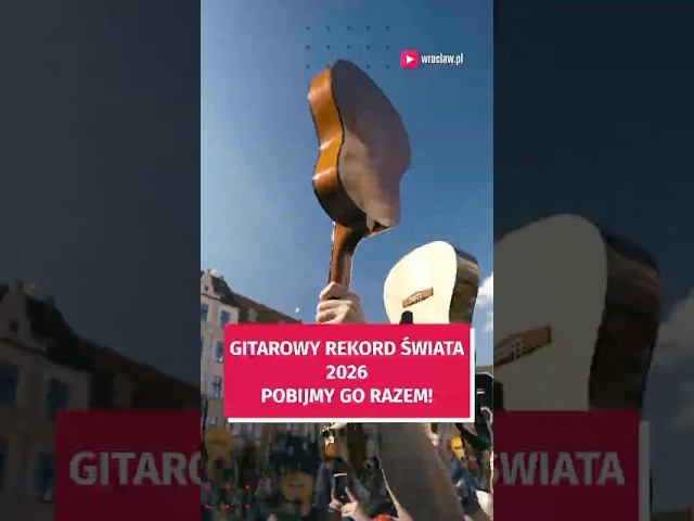 Wideo - Gitarowy Rekord Świata 2026 - już trwają zapisy!