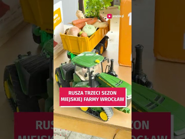 Wideo - Miejska Farma rusza z nowym sezonem. Są nowości! #wroclaw