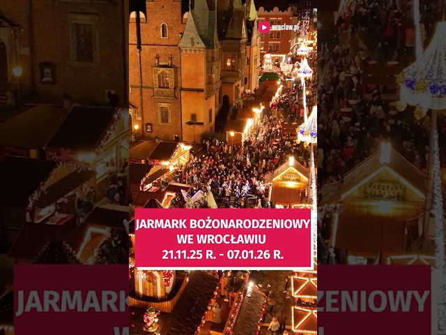 Wideo - Jarmark Bożonarodzeniowy rusza już w piątek! Będą nowe atrakcje i dodatkowe dwa jarmarki osiedlowe