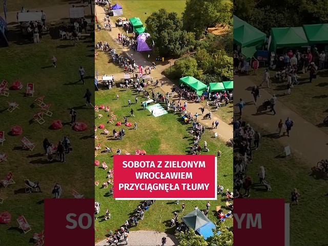 Wideo - Najbardziej zielony piknik we Wrocławiu. Tak się bawiliście!