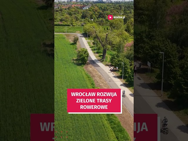 Wideo - Nowe trasy rowerowe w centrum - miasto stawia na spójną sieć połączeń #wroclaw