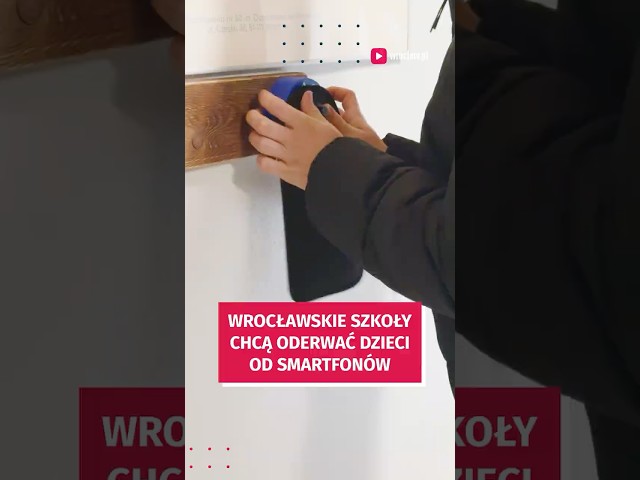 Wideo - Wrocław chce oderwać dzieci od telefonów w szkołach! Co na to uczniowie?