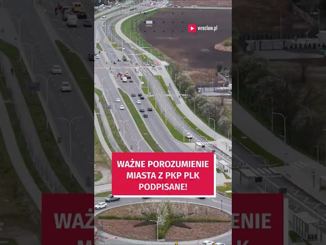 Wideo - Nowy przystanek kolejowy we Wrocławiu i linia 285 na wiadukt. Jest porozumienie #wroclaw #pkp